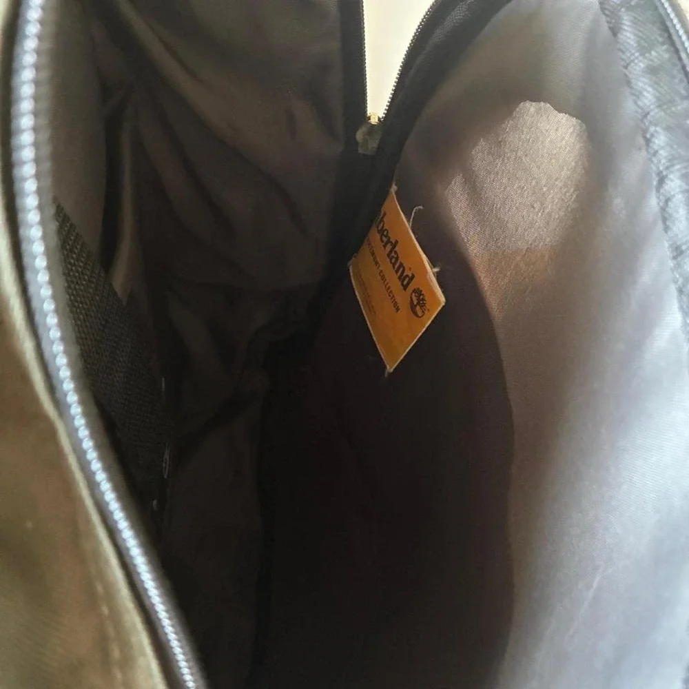 Timberland forest backpack w/ two zipper compartments & laptop sleeve